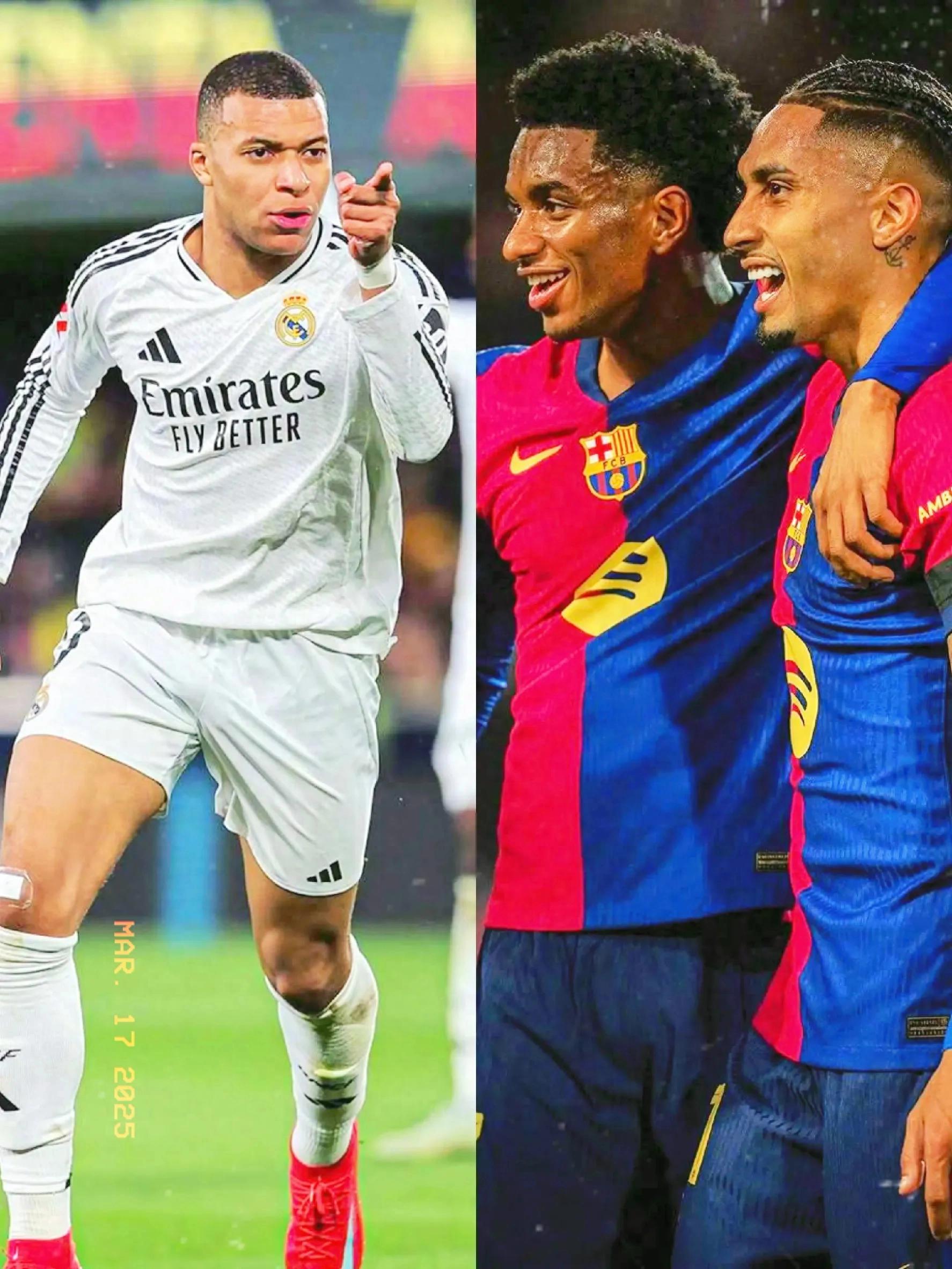 皇马受困人员伤病潮，巴萨或捧杯？